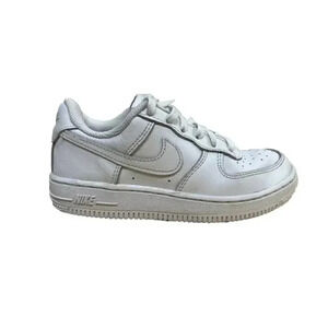 Nike Air Force 1 LE "Triple White" Sneaker Kids 12C Youth DH2925-111